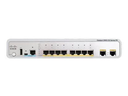 Picture of WS-C3560CPD-8PT-S Cisco Catalyst 8 Ports Managed Ethernet Switch | Refurbished