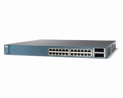 Picture of WS-C3560E-24TD-SD Cisco Catalyst 3560E-24TD SD Switch 24 Ports Managed Rack Mount | Refurbished