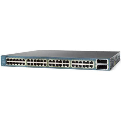 Picture of WS-C3560E-48PD-S Cisco Catalyst 48 Ports Ethernet Switch | Refurbished