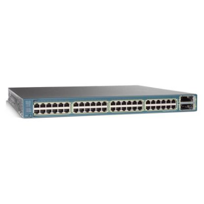 Picture of WS-C3560E-48TD-SD Cisco Catalyst 3560-E 48-Ports Gigabit Switch | Refurbished