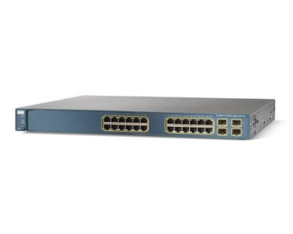Picture of WS-C3560G-24PS-E Cisco Catalyst 3560 24 Ports Managed Switch | Refurbished