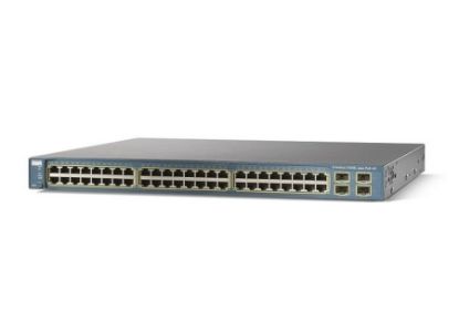 Picture of WS-C3560G-48PS-E Cisco Catalyst Switch 3560 48-Ports 10/100/1000T PoE + 4 SFP + IPS Image | Refurbished