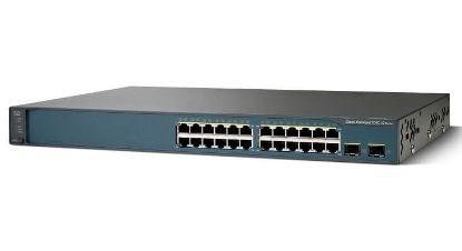 Picture of WS-C3560V2-24PS-E Cisco Catalyst 3560V2 24 10/100 PoE + 2 SFP + IPS (Enhanced) Image | Refurbished