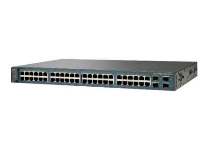 Picture of WS-C3560V2-48TS-S Cisco Catalyst 3560V2 48-Ports 10/100 + 4 SFP + IPB (Standard) Image | Refurbished