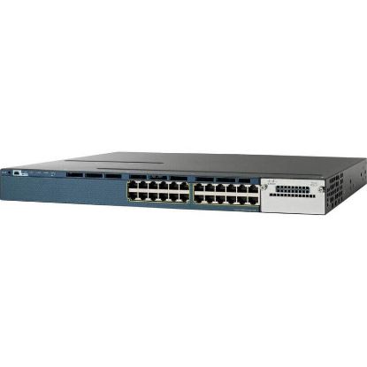 Picture of WS-C3560X-24T-E Cisco Catalyst 3560X 24 Ports IP Services Gigabit Switch | Refurbished