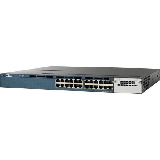 Picture of WS-C3560X-24T-E Cisco Catalyst 3560X 24 Ports IP Services Gigabit Switch | Refurbished
