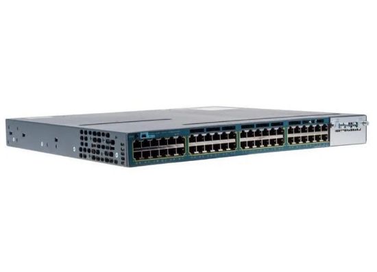 Picture of WS-C3560X-48T-L Cisco Catalyst 3650X 48 Ports Data 2x10G Uplink LAN Base | Refurbished