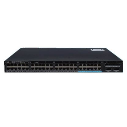Picture of WS-C3650-12X48FD-S Cisco Catalyst 3650 48 Ports mGig, 2x10G Uplink, IP Base | Refurbished