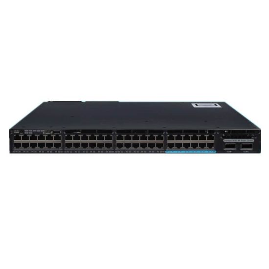 Picture of WS-C3650-12X48FD-S Cisco Catalyst 3650 48 Ports mGig, 2x10G Uplink, IP Base | Refurbished