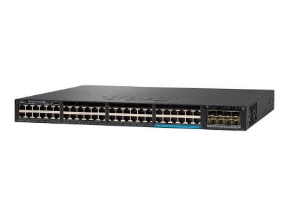 Picture of WS-C3650-12X48UQ-L Cisco Catalyst 3650 Managed 48 Ports mGig, 4x10G Uplink, LAN Base | Refurbished