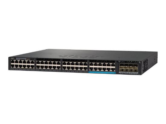 Picture of WS-C3650-12X48UQ-L Cisco Catalyst 3650 Managed 48 Ports mGig, 4x10G Uplink, LAN Base | Refurbished