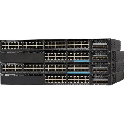 Picture of WS-C3650-12X48UZ-L Cisco Catalyst 3650 48 Ports mGig, 2x40G Uplink, LAN Base | Refurbished