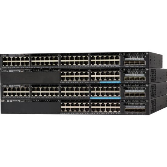 Picture of WS-C3650-12X48UZ-L Cisco Catalyst 3650 48 Ports mGig, 2x40G Uplink, LAN Base | Refurbished