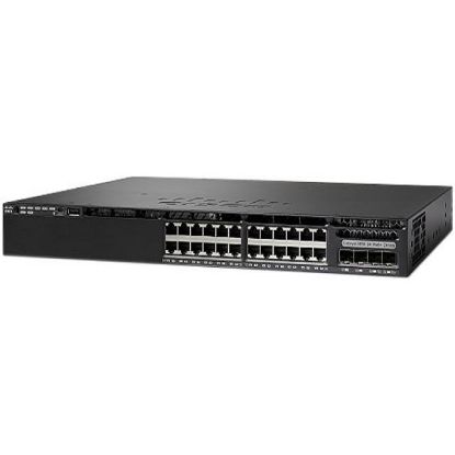 Picture of WS-C3650-24PS-S Cisco Catalyst 3650 24 Ports Ethernet Switch | Refurbished