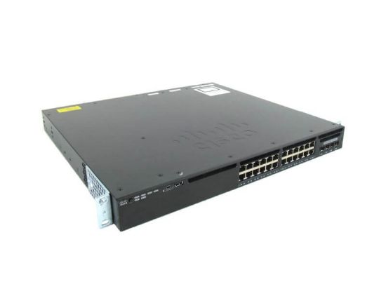 Picture of WS-C3650-24TD-E Cisco Catalyst 24 Ports Manageable Switch | Refurbished