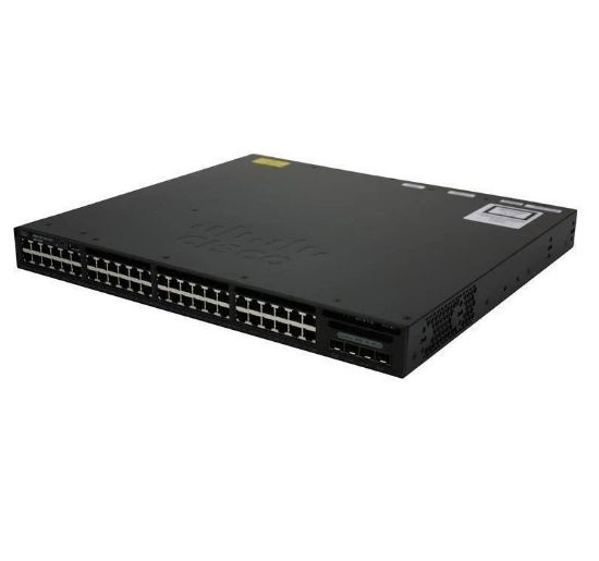 Picture of WS-C3650-48FD-L Cisco Catalyst 3650 48 Ports Full PoE 2x10G Uplink LAN Base | Refurbished