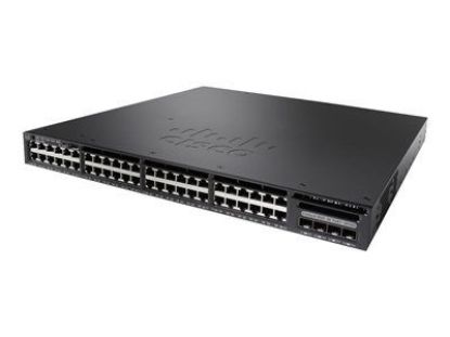 Picture of WS-C3650-48TS-E Cisco Catalyst 3650 48 Ports Data 4x1G Uplink IP Services | Refurbished