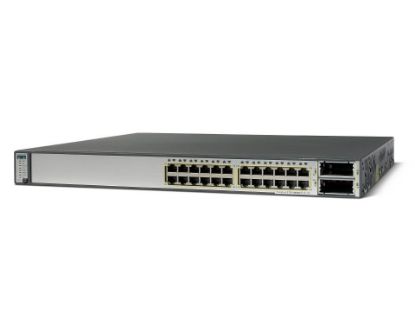 Picture of WS-C3750E-24TD-E Cisco Catalyst 3750E 24 Ports Manageable Switch | Refurbished