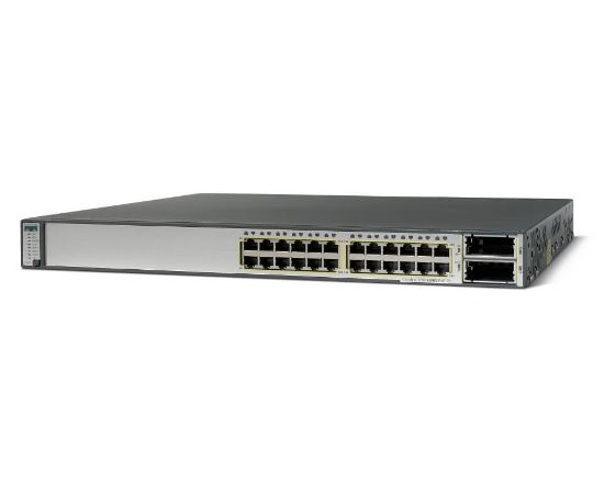 Picture of WS-C3750E-24TD-S Cisco Catalyst 24 Ports Managed Switch | Refurbished