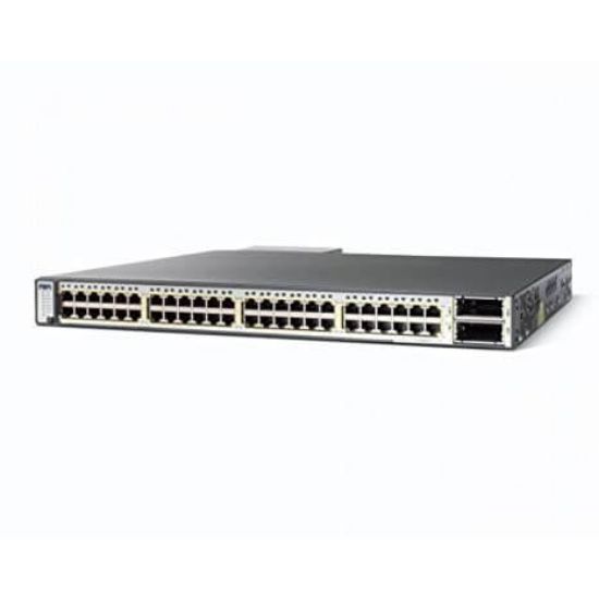 Picture of WS-C3750E-48PD-SF Cisco Catalyst 3750-E 48-Ports Multi-Layer Ethernet Switch | Refurbished
