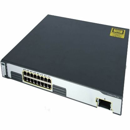 Picture of WS-C3750G-16TD-S Cisco Catalyst 3750 16 Stackable Gigabit Ethernet Switch | Refurbished