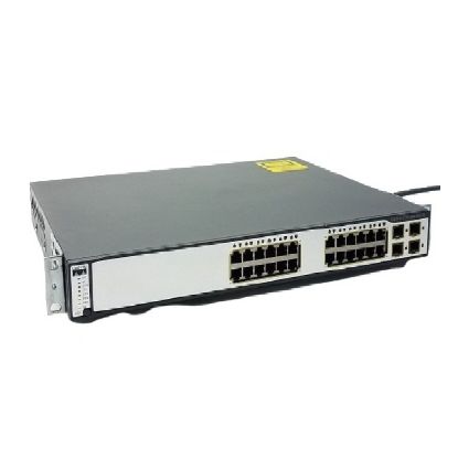 Picture of WS-C3750G-24PS-S Cisco Catalyst 24 Ports Ethernet Switch | Refurbished