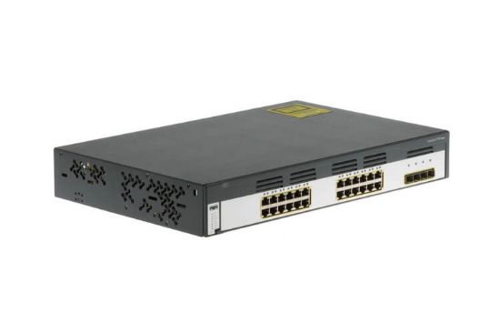 Picture of WS-C3750G-24TS-E Cisco Catalyst 3750 24 Ports Ethernet Switch | Refurbished