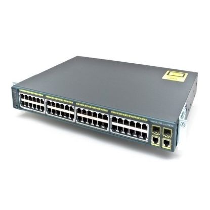 Picture of WS-C3750G-48TS-S Cisco Catalyst 3750G 48 Ports Manageable Switch | Refurbished