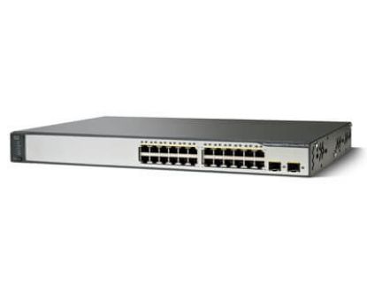 Picture of WS-C3750V2-24PS-E Cisco Catalyst 3750V2 24 10/100 PoE + 2 SFP Enhanced Image | Refurbished
