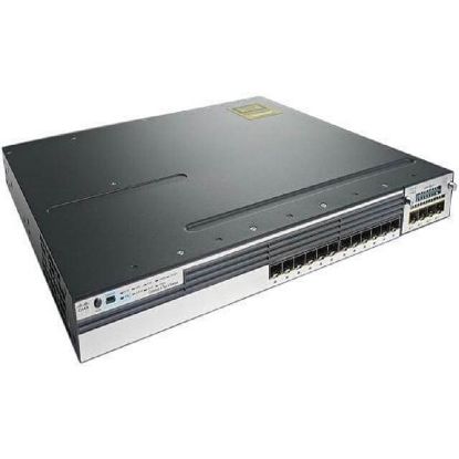 Picture of WS-C3750X-12S-E Cisco Catalyst 3750X Series 12 Ports Layer 3 Managed Switch | Refurbished