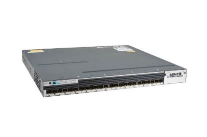 Picture of WS-C3750X-24S-E Cisco Catalyst 3750X 24 Port GE SFP IP Services | Refurbished
