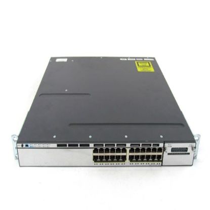 Picture of WS-C3750X-24T-E Cisco Catalyst 3750X 24 Port Data IP Services | Refurbished