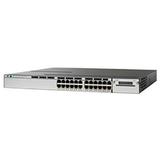 Picture of WS-C3750X-24T-L Cisco Catalyst 3750X 24 Ports Data LAN Base | Refurbished