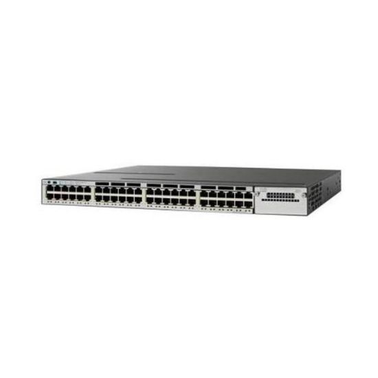 Picture of WS-C3750X-48P-E Cisco Catalyst 3750X 48 Ports PoE IP Services | Refurbished