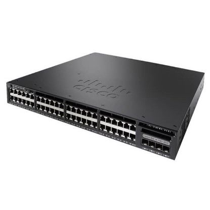 Picture of WS-C3750X-48P-S Cisco Catalyst 3750X 48 Ports Layer 2 Managed Switch | Refurbished