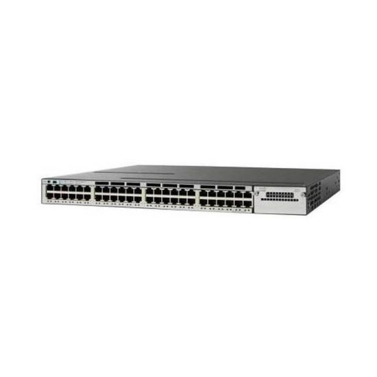 Picture of WS-C3750X-48PF-E Cisco Catalyst 3750X 48 Ports Full PoE IP Services | Refurbished