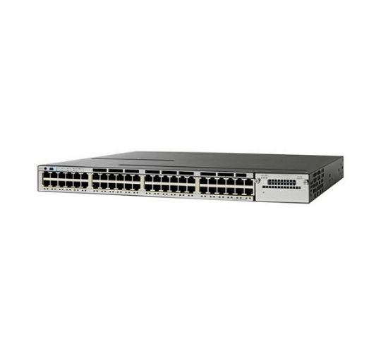 Picture of WS-C3750X-48U-S Cisco Catalyst 48 Ports Manageable Switch | Refurbished