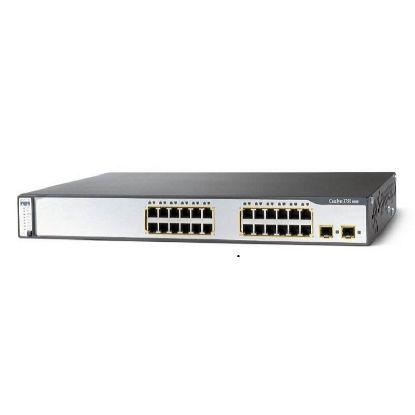 Picture of WS-C3850-24T-L Cisco Catalyst 3850 24 Ports Data LAN Base Ethernet Switch | New Factory Sealed
