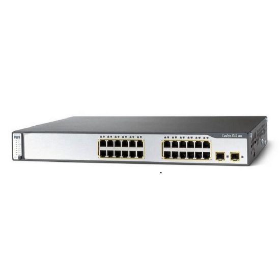 Picture of WS-C3850-24T-L Cisco Catalyst 3850 24 Ports Data LAN Base Ethernet Switch | New Factory Sealed