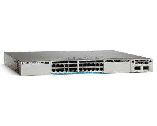 Picture of WS-C3850-24XUW-S Cisco Catalyst Managed L3 Switch 24 1/2.5/5/10GBASE-T UPOE Ports | Refurbished