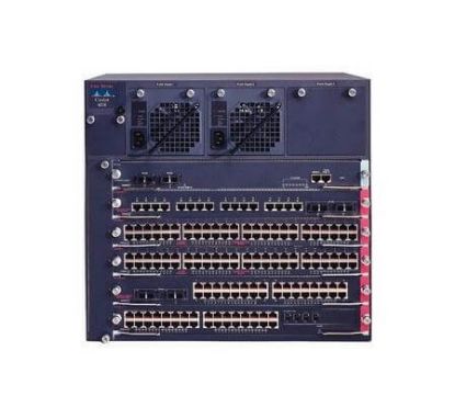 Picture of WS-C4006 Cisco Catalyst 4006 6 Slot Chassis | Refurbished