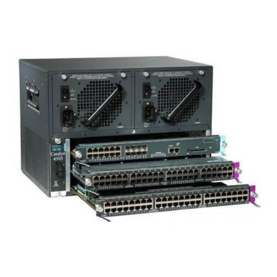 Picture of WS-C4503 Cisco Catalyst 4500 Series Chassis | Refurbished