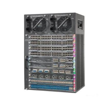 Picture of WS-C4510R+E Cisco Catalyst 4500E 10 Slot Layer 3 Switch Chassis | Refurbished