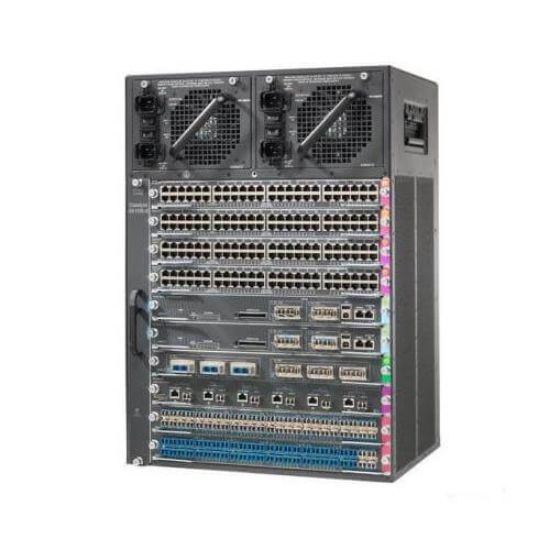 Picture of WS-C4510R+E Cisco Catalyst 4500E 10 Slot Layer 3 Switch Chassis | Refurbished