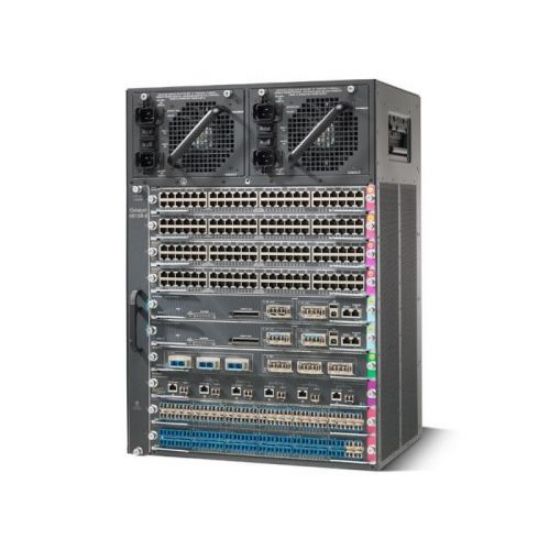 Picture of WS-C4510R-E Cisco Catalyst 4510R-E 10 slot chassis | Refurbished