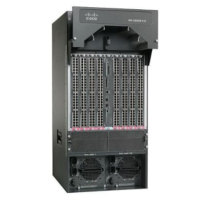 Picture of WS-C6509-V-E Cisco Catalyst Switch Chassis | Refurbished