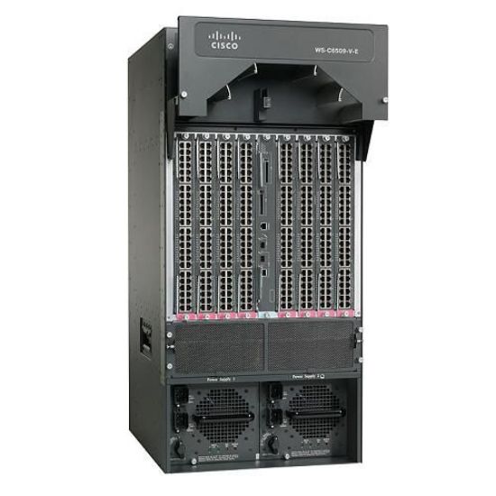Picture of WS-C6509-V-E Cisco Catalyst Switch Chassis | Refurbished