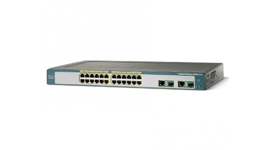 Picture of WS-CE520G-24TC-K9 Cisco Catalyst Express 520G-24TC Fast EN 24 Ports Switch | Refurbished