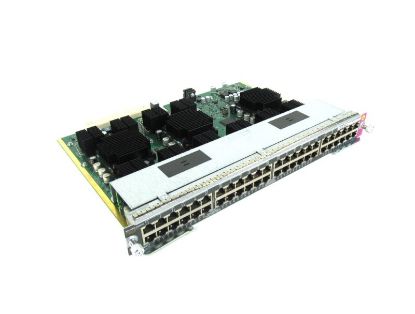 Picture of WS-X4748-RJ45V+E= Cisco Line Card E-Series Switch 48 POE+ Ethernet Ports | Refurbished