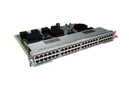 Picture of WS-X4748-UPOE+E Cisco Catalyst 4500E Series 48 Ports Universal PoE Line Card Switch | Refurbished